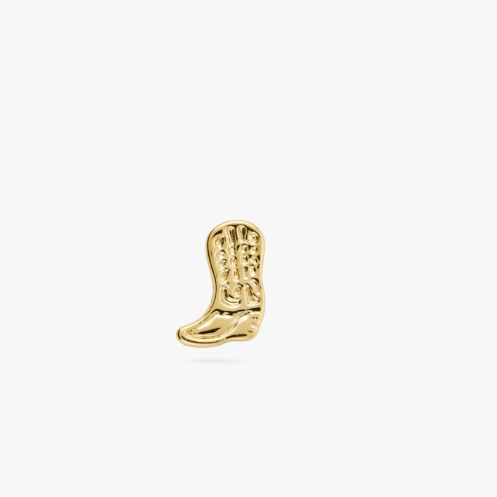 STUDS 14K gold cowboy earring